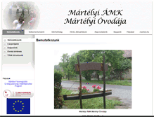 Tablet Screenshot of ovoda.martely.hu